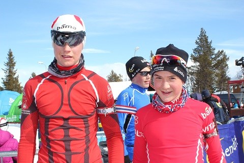 Magnus Arntsen og Aksel Mathias Meland. Foto: TSN